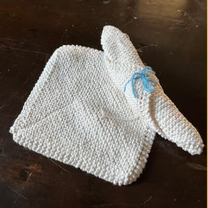 Knitted Washcloth